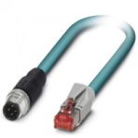Assembled Ethernet cable, CAT5e, shielded, 2-pair   