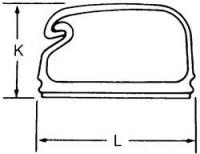 TARRAKOURU L.20 x K.12 x P.2000mm VALK.             