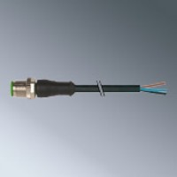 M12 ethernet liitin, D-koodaus                      