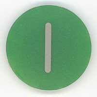 painikekilpi (I) vihreä                             