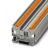 Feed-through terminal blocks with fast connection, c