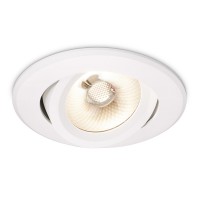 Led-alasvalo 11W 650lm 3000K himm. käntyvä          