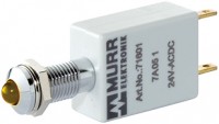 Merkkilamppu 8mm led 24VAC/DC IP40 keltainen        