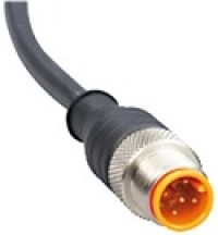 M 12x5 Plug straight, 5m                            